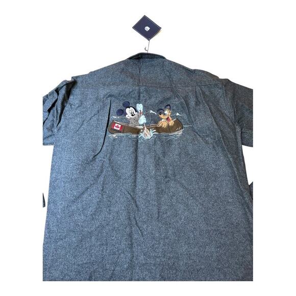 Vintage Donaldson The Walt Disney Company NWT button up shirt Canada size 40 - Picture 1 of 9